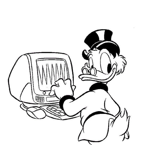 Láminas para Colorear - Coloring Pages: Tio Rico- Mc Pato para ... Láminas para Colorear - Coloring Pages: Tio Rico- Mc Pato para ...