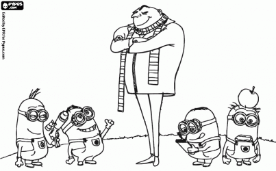 LAMINAS PARA COLOREAR - COLORING PAGES: Mi Villano Favorito 2 para ... LAMINAS PARA COLOREAR - COLORING PAGES: Mi Villano Favorito 2 para ...