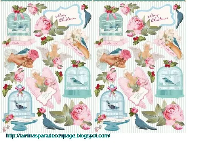 Laminas decoupage: las nuevas laminas tilda Laminas decoupage: las nuevas laminas tilda