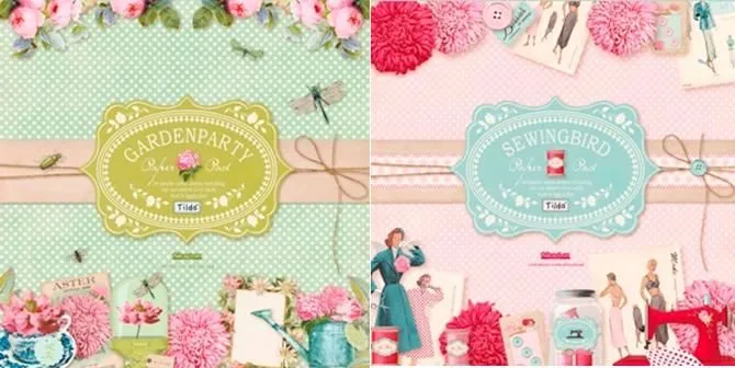 Laminas decoupage: NUEVAS LAMINAS TILDA 2012¡