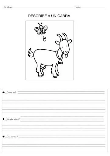 LAMINAS CON DIBUJOS PARA DESCRIBIR ANIMALES LAMINAS CON DIBUJOS PARA DESCRIBIR ANIMALES