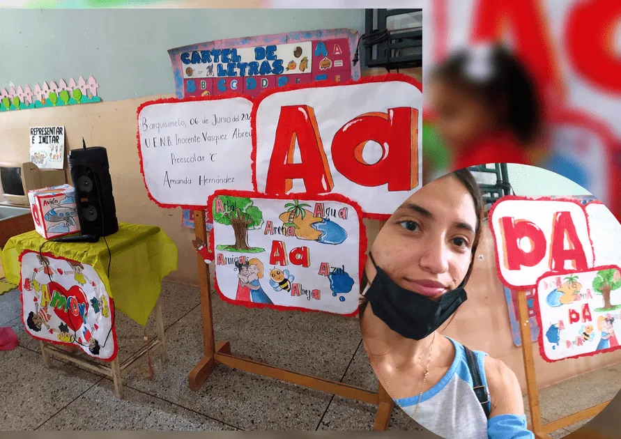 Láminas didácticas para la enseñanza de la letra 