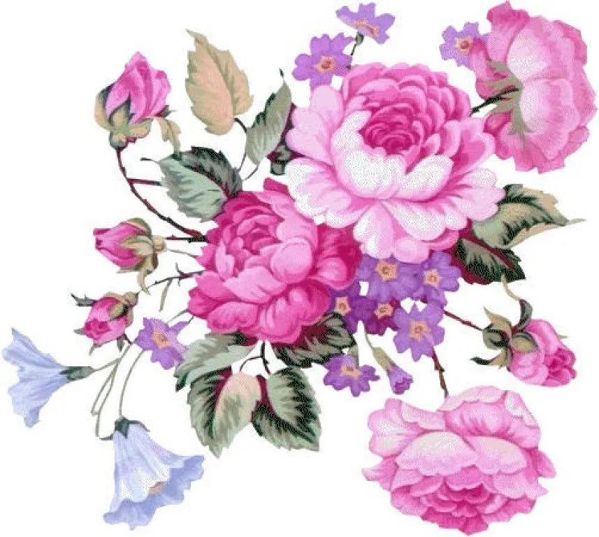laminas decoupage rosas (2) | Aprender manualidades es facilisimo.