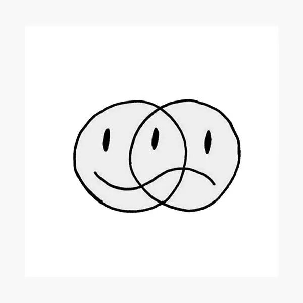Láminas fotográficas: Carita Feliz Y Triste | Redbubble Láminas fotográficas: Carita Feliz Y Triste | Redbubble