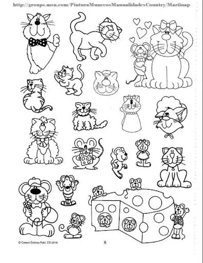 LAMINAS CON UN MONTON DE ANIMALES DOMESTICOS PARA PINTAR LAMINAS CON UN MONTON DE ANIMALES DOMESTICOS PARA PINTAR