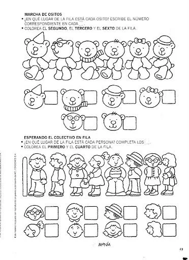 LAMINAS PREESCOLAR PARA TRABAJAR NUMEROS (