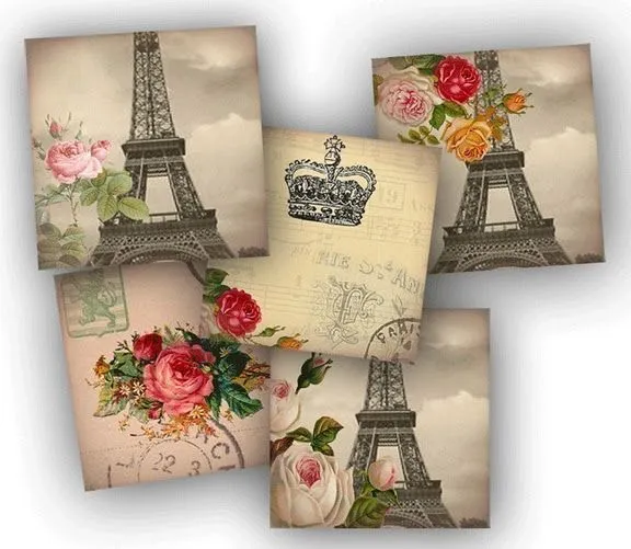 Laminas vintage para decoupage | Dibujar | Pinterest | Laminas ...