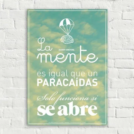 Láminas vintage con frases de grandes pensadores | Decoración ...