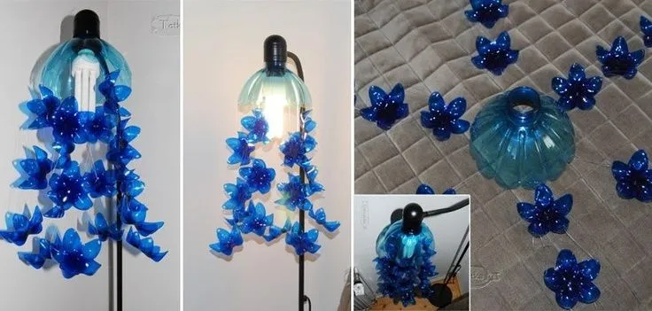 lampara con botellas PET | manualidades | Pinterest | Pets lampara con botellas PET | manualidades | Pinterest | Pets
