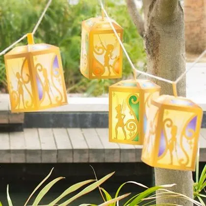 Lámparas de Campanilla o Tinkerbell para Imprimir Gratis. | Ideas ...