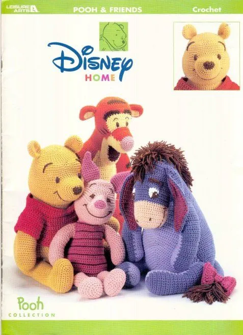 Lana y ganchillo: Winnie the Pooh y sus amigos