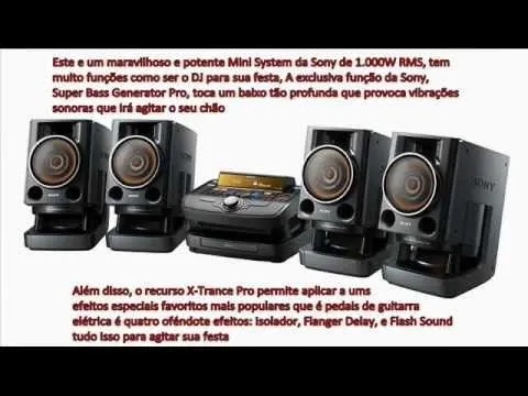 Lançamento 2011 - Mini System SONY ZUX999 - YouTube Lançamento 2011 - Mini System SONY ZUX999 - YouTube
