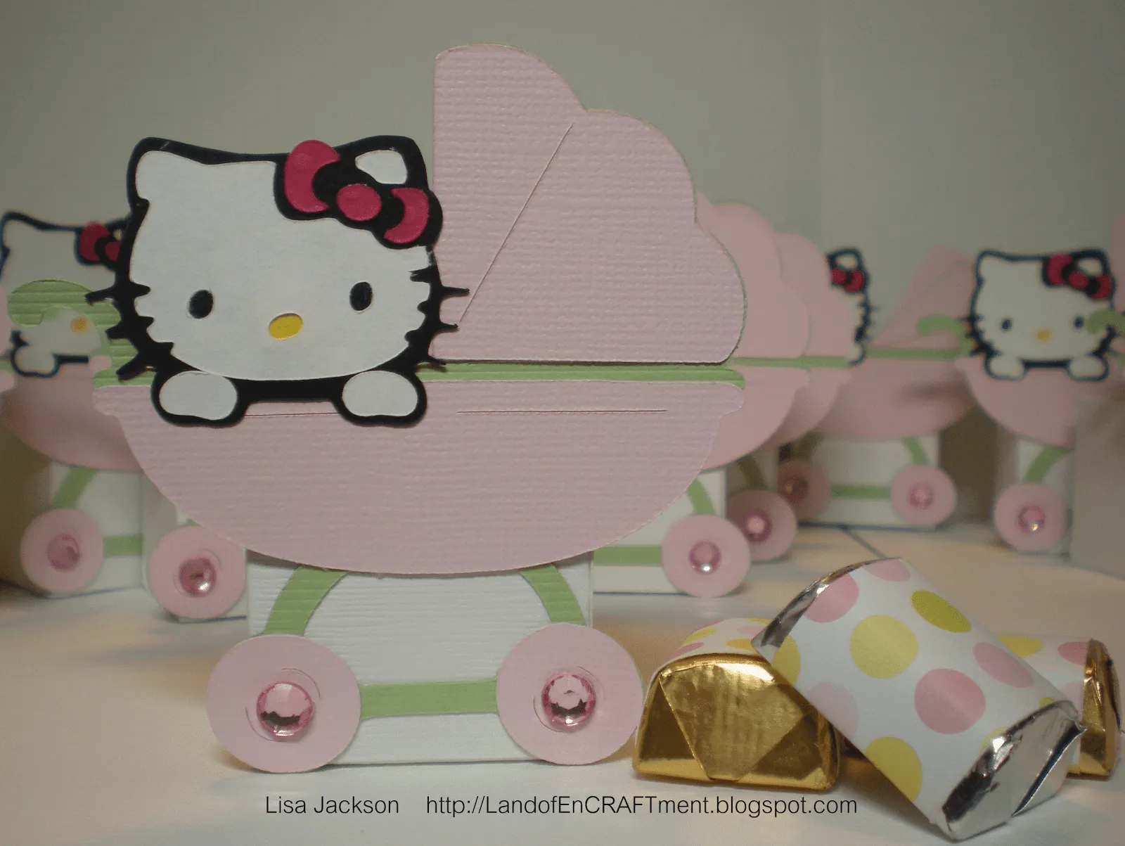 Land of EnCRAFTment: Hello Kitty Baby Shower - Favors!