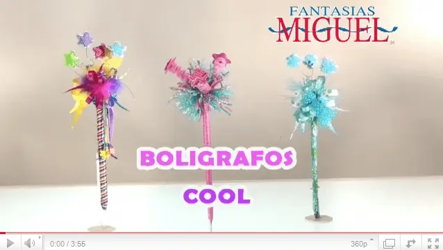 De tus Manos: Decoremos nuestros bolígrafos!!!!