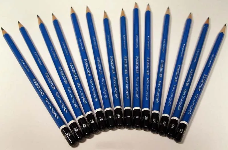 Lapiceros de grafito, que son y que significa H, HB, F, B, 2HB ... Lapiceros de grafito, que son y que significa H, HB, F, B, 2HB ...