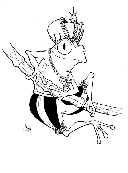 Los lápices de Ál: El principe Rana