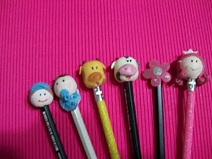 Hacer lápices divertidos « Manualidades