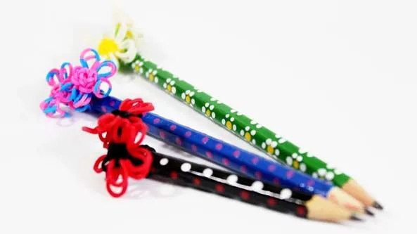 Como Hacer Lápices Reciclados con Flores de Gomitas | PINTURA ... Como Hacer Lápices Reciclados con Flores de Gomitas | PINTURA ...