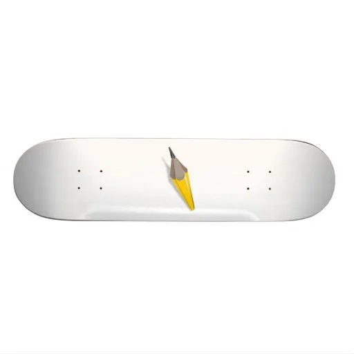 Lápiz del dibujo animado tabla de skate | Zazzle