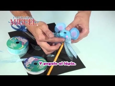 Como hacer un Lápiz con Elefantito. - YouTube