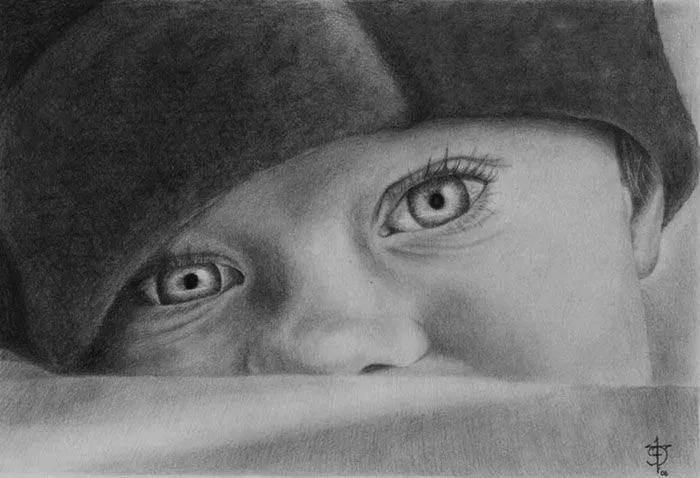 Dibujos de bebé con lapiz - Imagui