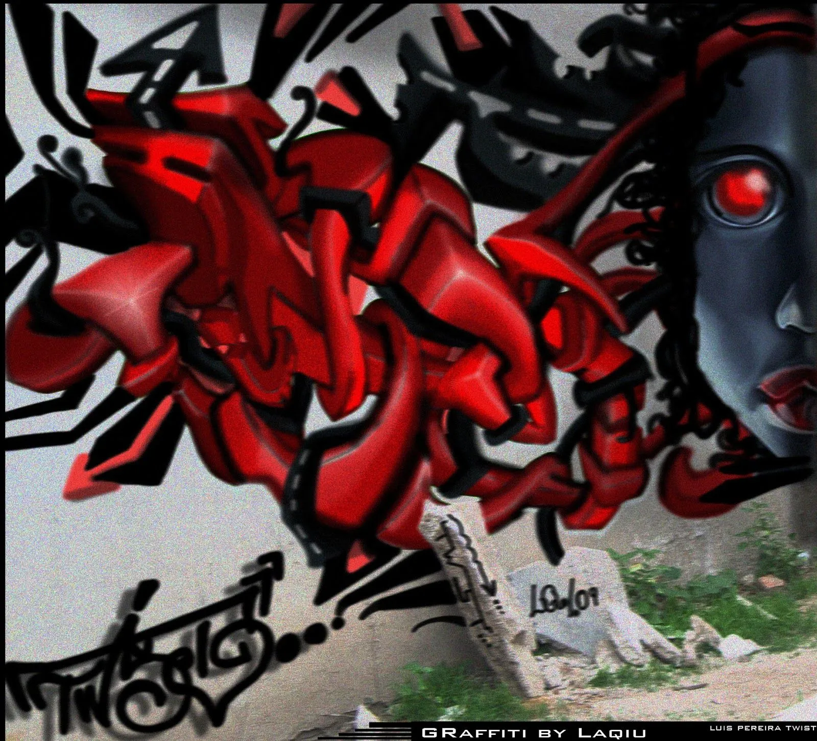 Laqiu Design by Luis Pereira Twist : Graffiti 3d wildstyle lq Laqiu Laqiu Design by Luis Pereira Twist : Graffiti 3d wildstyle lq Laqiu