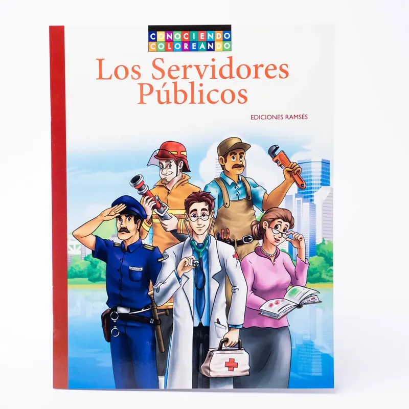 Larach y Cia : Cuaderno Los Servidores Publico Para Colorear Ediciones Ramses Larach y Cia : Cuaderno Los Servidores Publico Para Colorear Ediciones Ramses