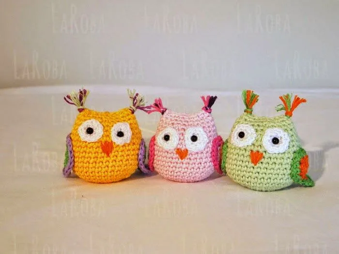 LaRoba: Búho- Amigurumi, patrón gratuito.