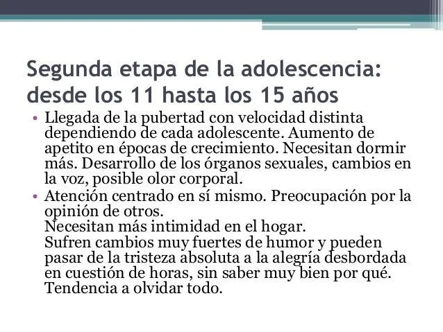 las-distintas-etapas-de-la- ...