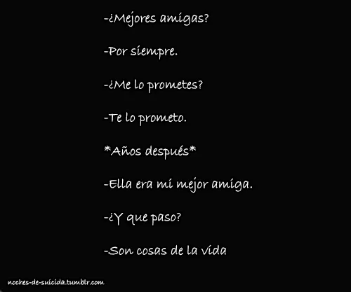 Last breath. — ¿Recuerdas la frase "amigas por siempre"? Last breath. — ¿Recuerdas la frase "amigas por siempre"?