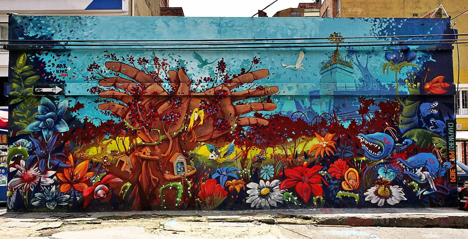 Latinoamérica expresa su vitalidad con el arte urbano Latinoamérica expresa su vitalidad con el arte urbano