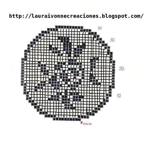 Laura Ivonne Creaciones | Crochet FILET | Pinterest Laura Ivonne Creaciones | Crochet FILET | Pinterest