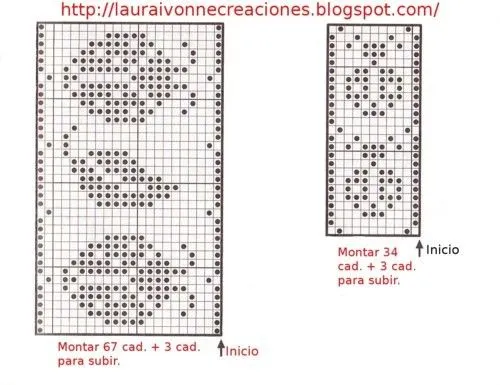 GRAFICOS DE ENTREDOSES DE GANCHILLO PARA MANTELES - Imagui