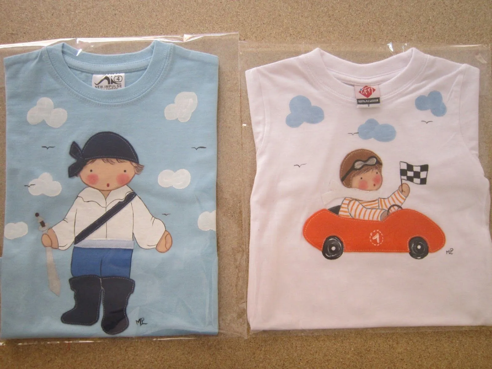 Laura San José Patchwork: Camisetas para niños y niñas Laura San José Patchwork: Camisetas para niños y niñas