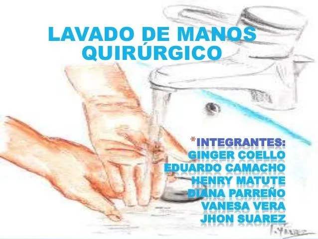 LAVADO DE MANOS QUIRURJICO - Imagui