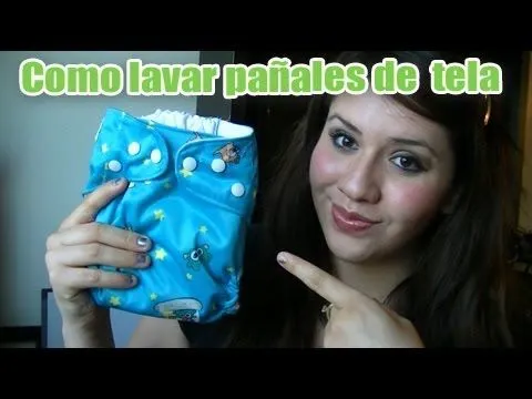 Como Lavar Pañales de Tela o Pañales Ecologicos - YouTube