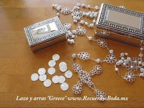 Lazo y arras para boda - YouTube