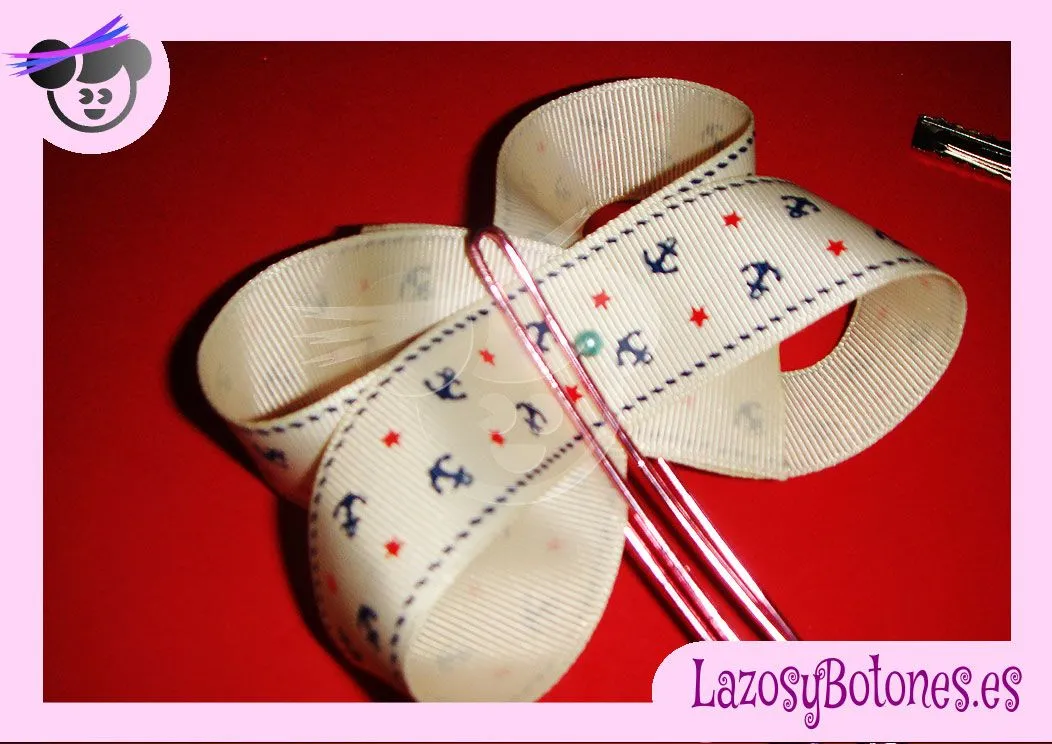 Lazo boutique con plantilla ( Paso a Paso ) | Lazos y Botones Lazo boutique con plantilla ( Paso a Paso ) | Lazos y Botones