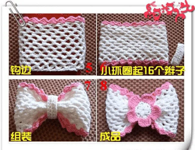 Como hacer un Lazo de Crochet Tutorial - Patrones Crochet Como hacer un Lazo de Crochet Tutorial - Patrones Crochet