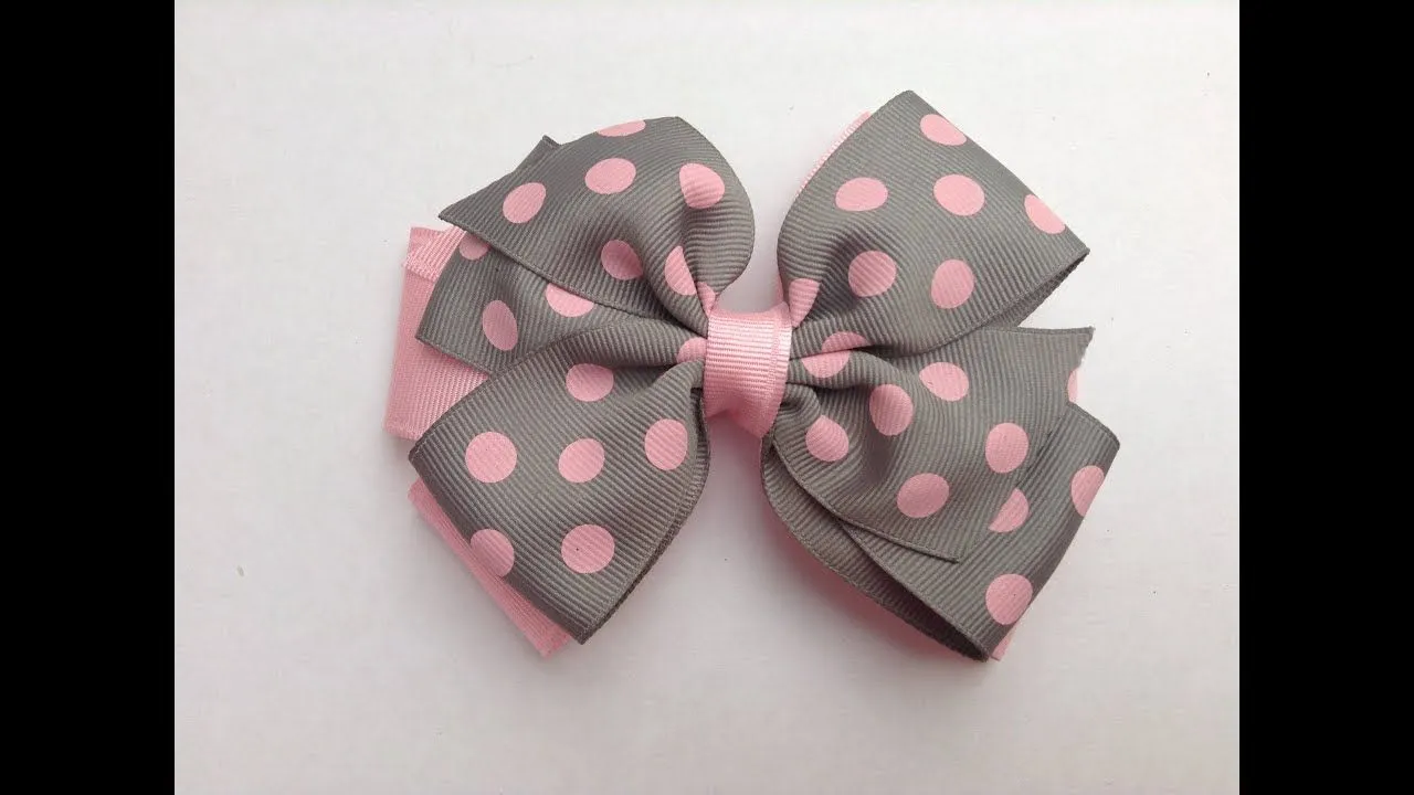 Como hacer un lazo doble súper fácil VIDEO No. 68 - YouTube Como hacer un lazo doble súper fácil VIDEO No. 68 - YouTube