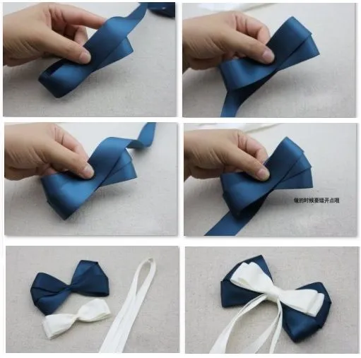 lazo-dos-cintas-paso-a-paso | creatividad | Pinterest | Moños ...