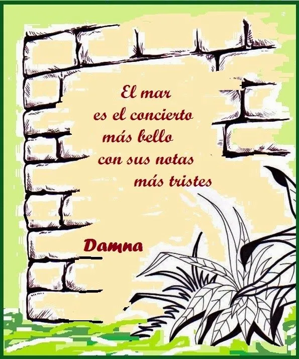 Lazos de Arte y Amistad: GRAFFITI: Damna Pérez. EL MAR Lazos de Arte y Amistad: GRAFFITI: Damna Pérez. EL MAR