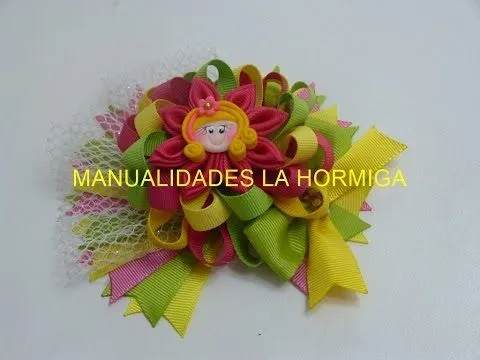 Como hacer Lazos para el cabello Niñas//How To Make A Hair Bow ... Como hacer Lazos para el cabello Niñas//How To Make A Hair Bow ...