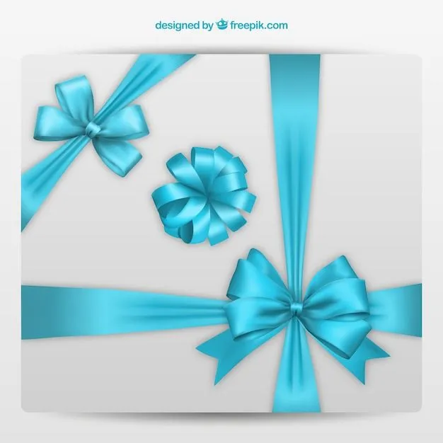 Lazos decorativos en colores azul | Descargar Vectores gratis Lazos decorativos en colores azul | Descargar Vectores gratis