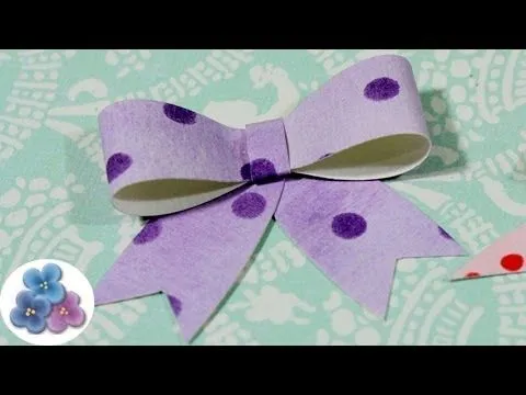 Como hacer Lazos de Papel DIY Lazos para Regalos Tutorial ... Como hacer Lazos de Papel DIY Lazos para Regalos Tutorial ...