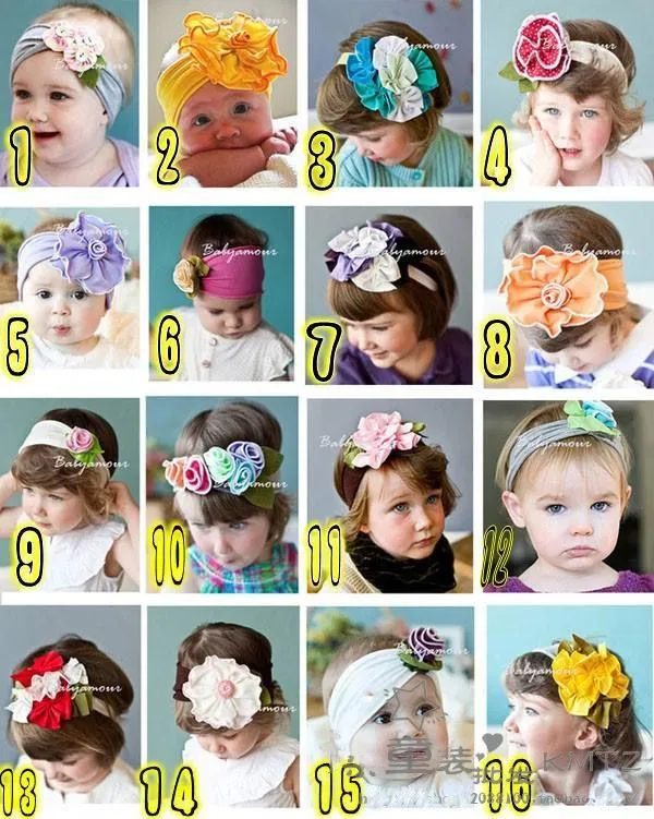 Lazos bebé para cabello - Imagui
