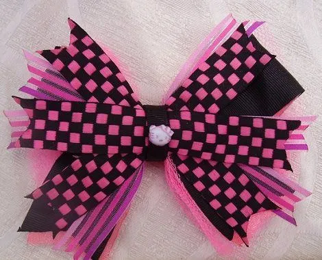 Cómo hacer lazos para el pelo de Hello Kitty paso a paso | Lazos ...