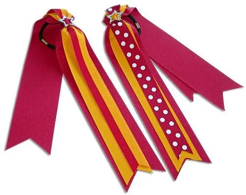 enrHedando: Como hacer Lazos para el Pelo o Ribbons muy Españoles.