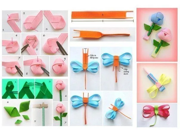 Cómo hacer lazos para regalos y prendas / DIY - Paso a Paso