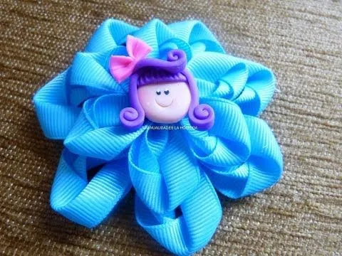 flores lazos accesorios y moños en cinta para el cabello paso a ...